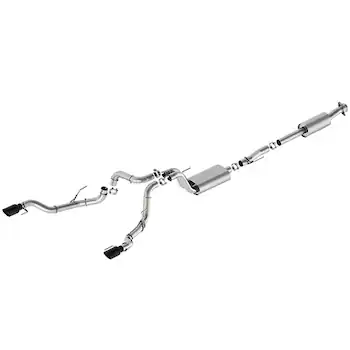 F-150 Sport Exhaust - Black - Bumper Exit
