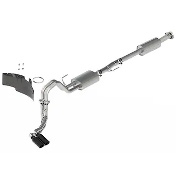 F-150 2.7L, 3.5L & 5.0L Sport Exhaust - Black - Side Exit