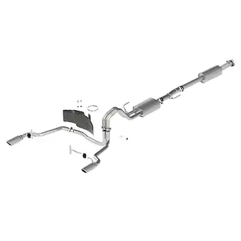 F-150 Sport Exhaust - Chrome - Rear Exit