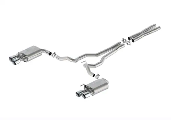 Mustang 5.0L Sport Active Cat-Back - Chrome Tip Main Image