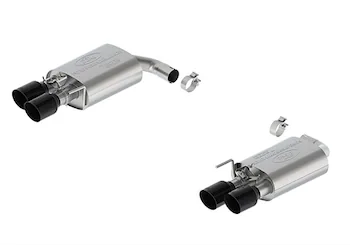 Mustang 2.3L Extreme Active Axle-Back - Black Tip