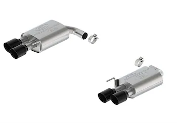 Mustang 2.3L Sport Non-Active Axle-Back w/ GT Valance - Black Tip