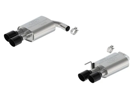 Mustang 2.3L Touring Non-Active Axle-Back W/Gt Valance - Black Tip Main Image