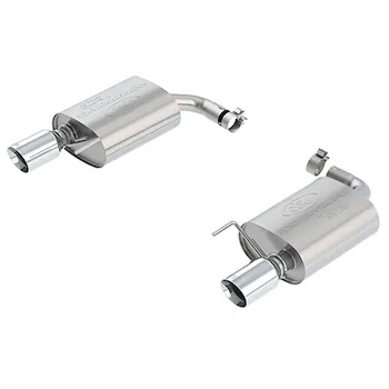 Mustang 2015-2023 2.3L EcoBoost Sport Muffler Kit - Chrome Tips