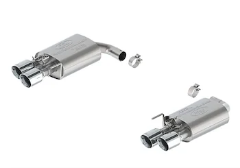 Mustang 5.0L Extreme Active Axle-Back - Chrome Tip