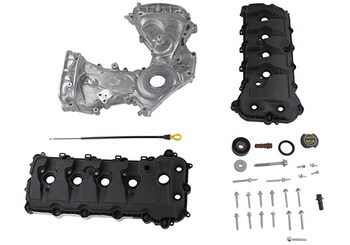 Mustang 2011-2020 5.0L Coyote Timing/Front Cover and Cam Cover Kit