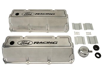 Mustang 1969-1973 Polished Aluminum Valve Cover