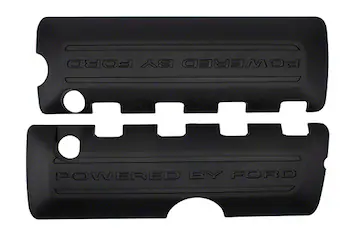 5.0L Coyote "Powered by Ford" Black Coil Covers