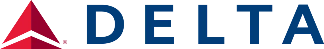 delta promo banner showing a delta airplane flying over a ford dealership